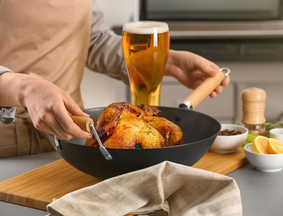 cocinar con cerveza